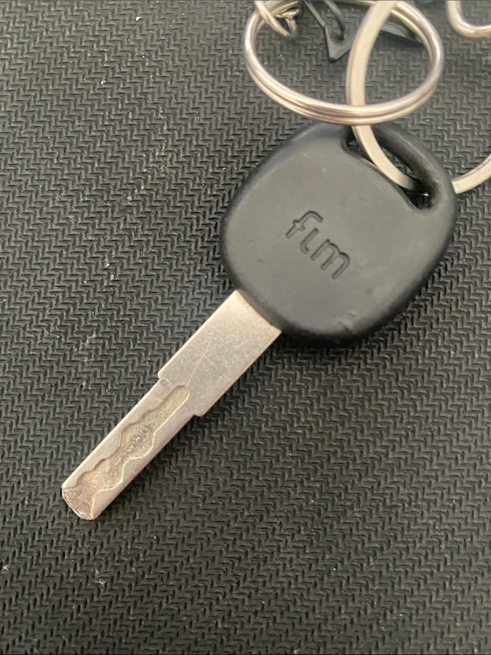 Black Key Fob Keychain - Men's Key Holder